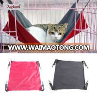 Wholesale waterproof cat hanging hammock soft reversible cat bed