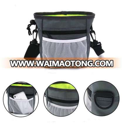 Promotional hot sale polyester dog training bag custom treat bag dog training