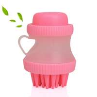 Rubber Soft Pet Brush Dog Wash Brush