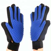 Wholesale High Quality Handy Pet Hair Washing Brush,Five Fingers Dog Hair Remover Glove