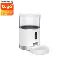 TUYA Capacity 4L Remote Feeding WiFi Automatic Smart Auto Timer Pet Feeder pet food dispenser