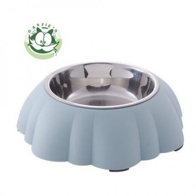 Environmental Tasteless Big Size Double Layer Stainless Steel Pet Dish Steel Dog Food Bowl Cat Water Feeder