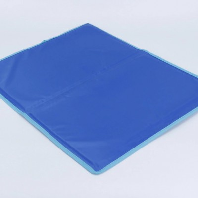 Cat dog supplies waterproof PE gel polyester heat dissipation sponge summer pet bed cooling mat