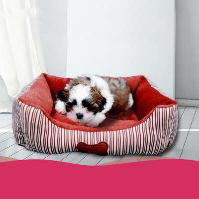 Fashionable Luxury Cat Dog Furniture Supplies Rectangle Large Dog Bed